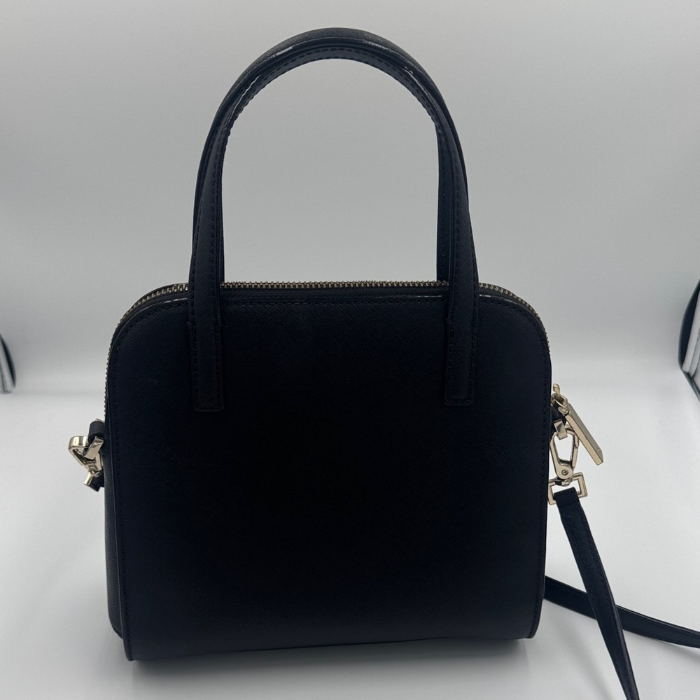 Kate Spade Black Two-Way Satchel & Wallet Set with Crystal Embellishments - Picture 11 of 13